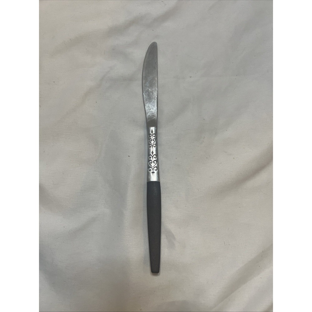 Interpur INR2‎ Stainless Brown Synthetic Wood Handle Flatware Dinner Knife